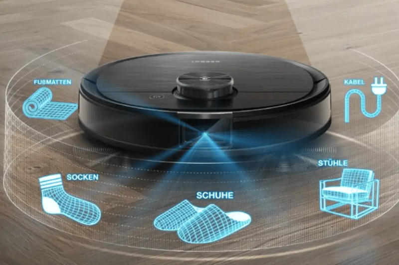 technologie reactive ai Ecovacs Deebot OZMO T8 AIVI